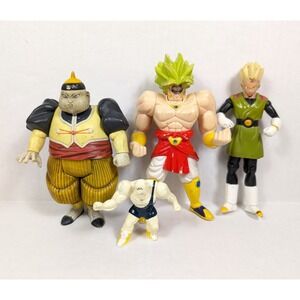Vintage Dragon Ball Z Action Figures Lot READ Broly Gohan Spopovich Android 19